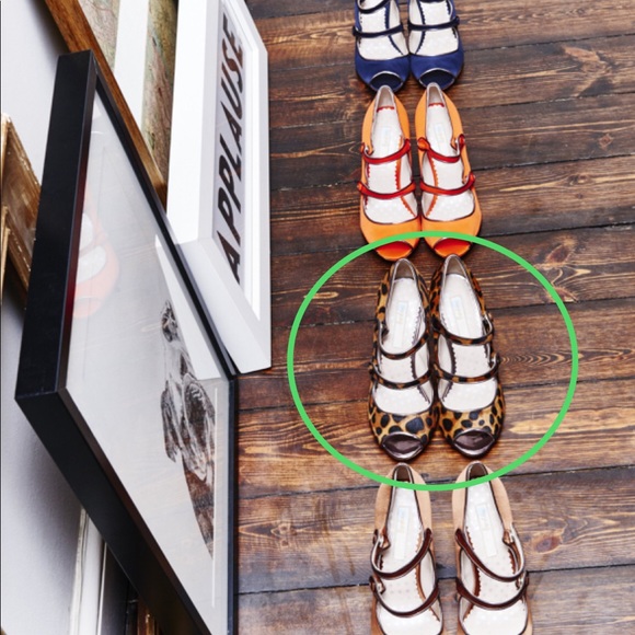 Boden Cordelia Ponyhair Leopard Heels 42 True 11 - Picture 2 of 8